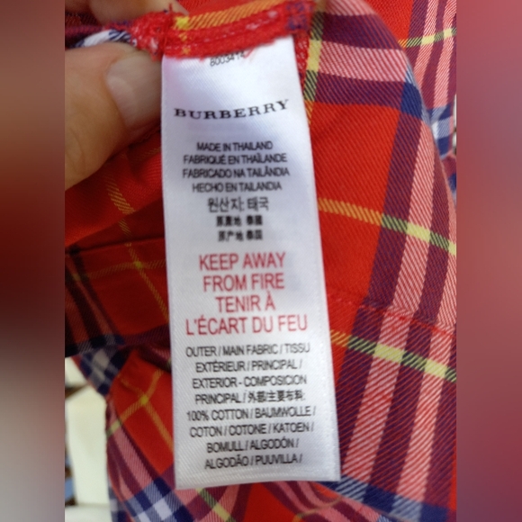 Baby Burberry plaid dress - Picture 13 of 13